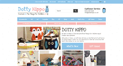 Desktop Screenshot of dottyhippo.co.uk